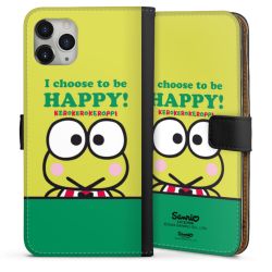 Sideflip mit langer Lasche schwarz