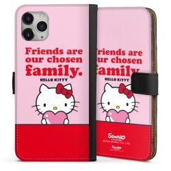 Sideflip mit langer Lasche schwarz