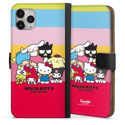 Sideflip mit langer Lasche schwarz