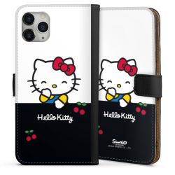 Sideflip mit langer Lasche schwarz