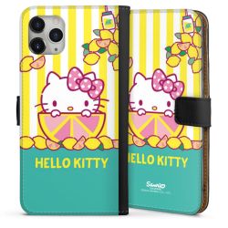 Sideflip mit langer Lasche schwarz