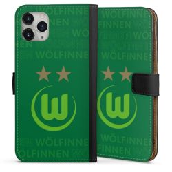 Sideflip mit langer Lasche schwarz