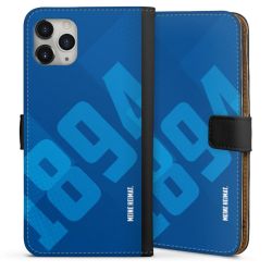 Sideflip mit langer Lasche schwarz