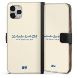 Sideflip mit langer Lasche schwarz