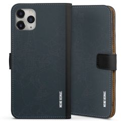 Sideflip mit langer Lasche schwarz