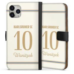 Sideflip mit langer Lasche schwarz