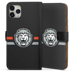 Sideflip mit langer Lasche schwarz