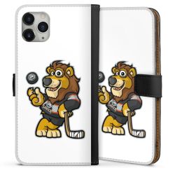 Sideflip mit langer Lasche schwarz