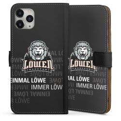 Sideflip mit langer Lasche schwarz