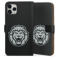 Sideflip mit langer Lasche schwarz