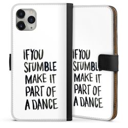 Sideflip Fodral med flap svart