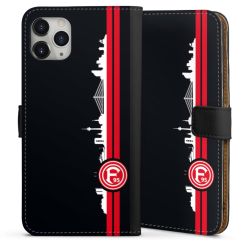 Sideflip mit langer Lasche schwarz