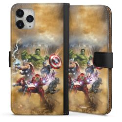 Sideflip Fodral med flap svart