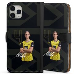 Sideflip Fodral med flap svart