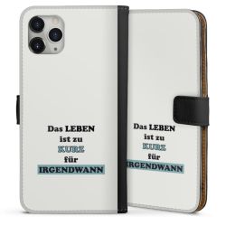 Sideflip mit langer Lasche schwarz