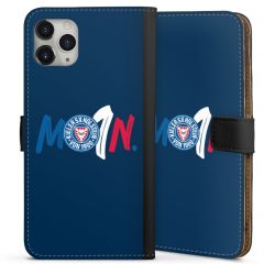 Sideflip mit langer Lasche schwarz