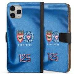 Sideflip mit langer Lasche schwarz