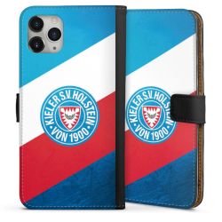 Sideflip mit langer Lasche schwarz