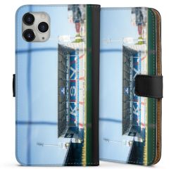 Sideflip mit langer Lasche schwarz