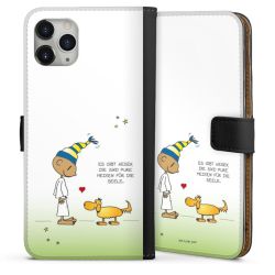 Sideflip mit langer Lasche schwarz