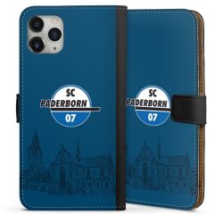 Sideflip mit langer Lasche schwarz