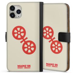 Sideflip mit langer Lasche schwarz