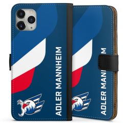 Sideflip mit langer Lasche schwarz