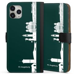 Sideflip mit langer Lasche schwarz