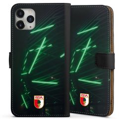 Sideflip mit langer Lasche schwarz