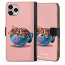 Sideflip Fodral med flap svart