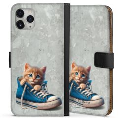 Sideflip Fodral med flap svart