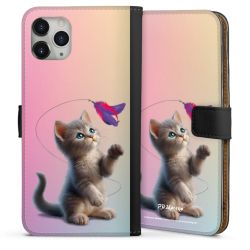 Sideflip Fodral med flap svart