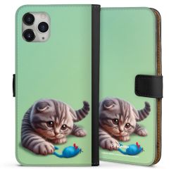 Sideflip Fodral med flap svart