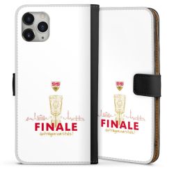 Sideflip mit langer Lasche schwarz