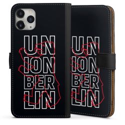 Sideflip mit langer Lasche schwarz