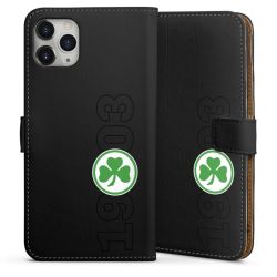 Sideflip mit langer Lasche schwarz