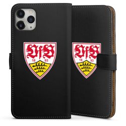 Sideflip mit langer Lasche schwarz