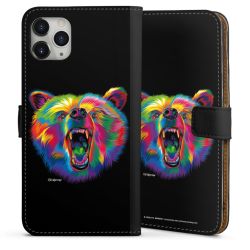 Sideflip Fodral med flap svart