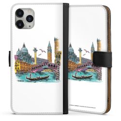 Sideflip Fodral med flap svart