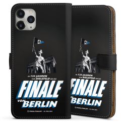 Sideflip mit langer Lasche schwarz