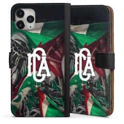 Sideflip mit langer Lasche schwarz