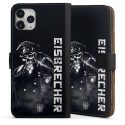 Sideflip mit langer Lasche schwarz