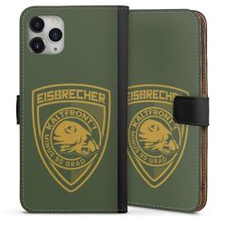 Sideflip mit langer Lasche schwarz