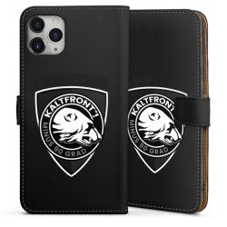 Sideflip mit langer Lasche schwarz