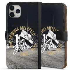 Sideflip mit langer Lasche schwarz