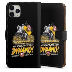 Sideflip mit langer Lasche schwarz