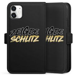 Sideflip mit Lasche schwarz/seiltliche Lasche