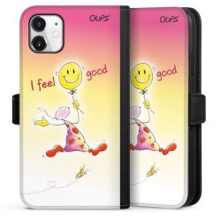 Sideflip mit Lasche schwarz