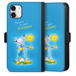 Sideflip mit Lasche schwarz