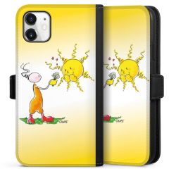 Sideflip mit Lasche schwarz